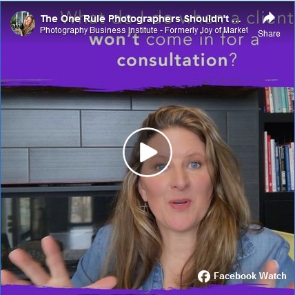 What to do When a Photography Client Won't come in for an In-Person Consultation?