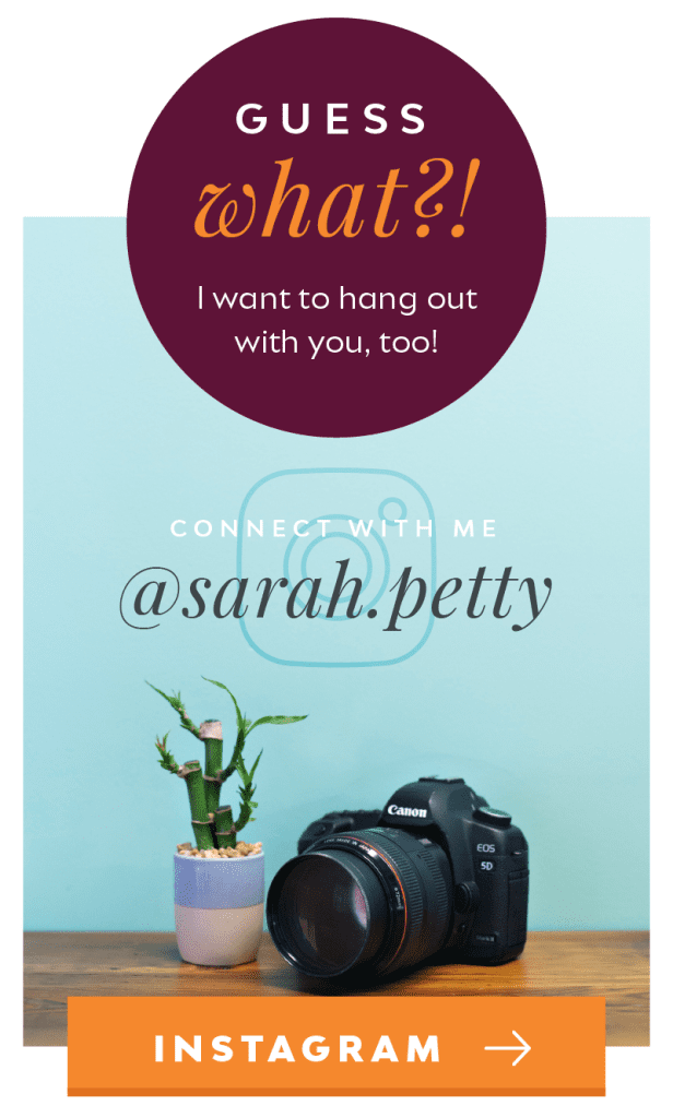 connect with portrait photographer Sarah Petty on instagram to learn about your photography business card