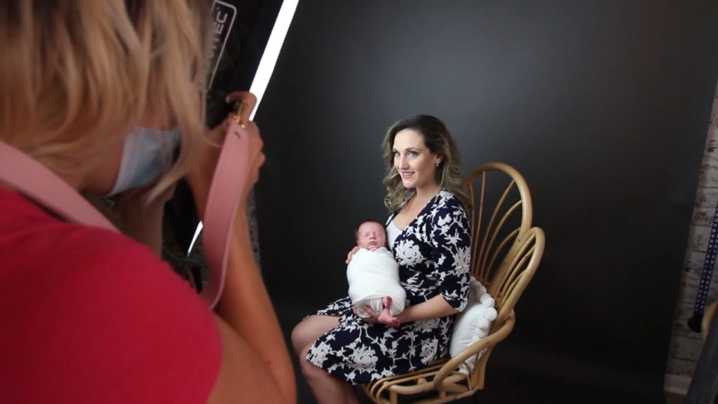 You Won't Believe This 215 Square Foot Newborn Photography Studio
