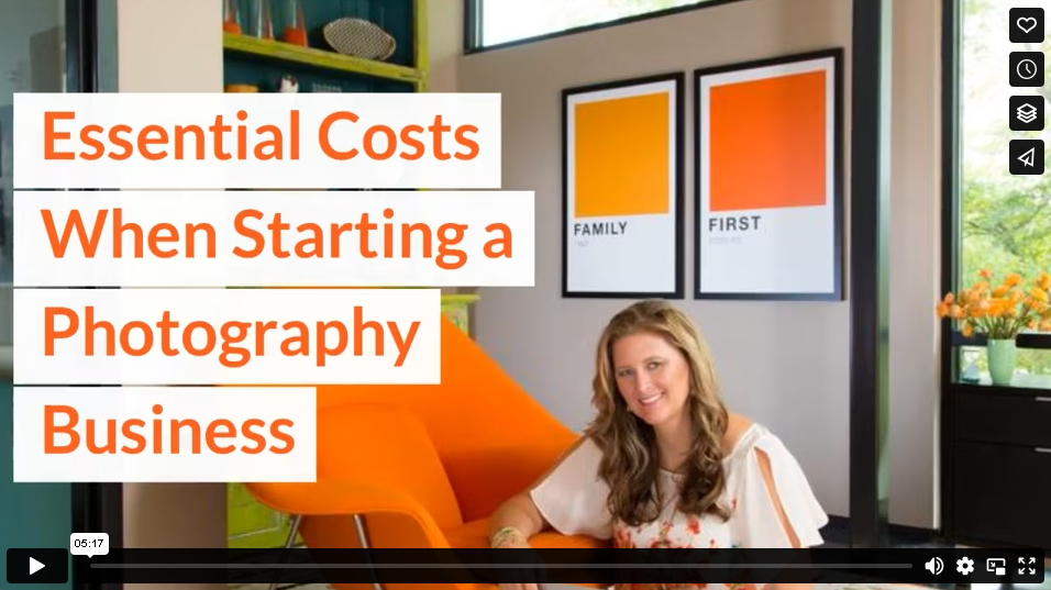 Essential Costs When Starting a Photography Business