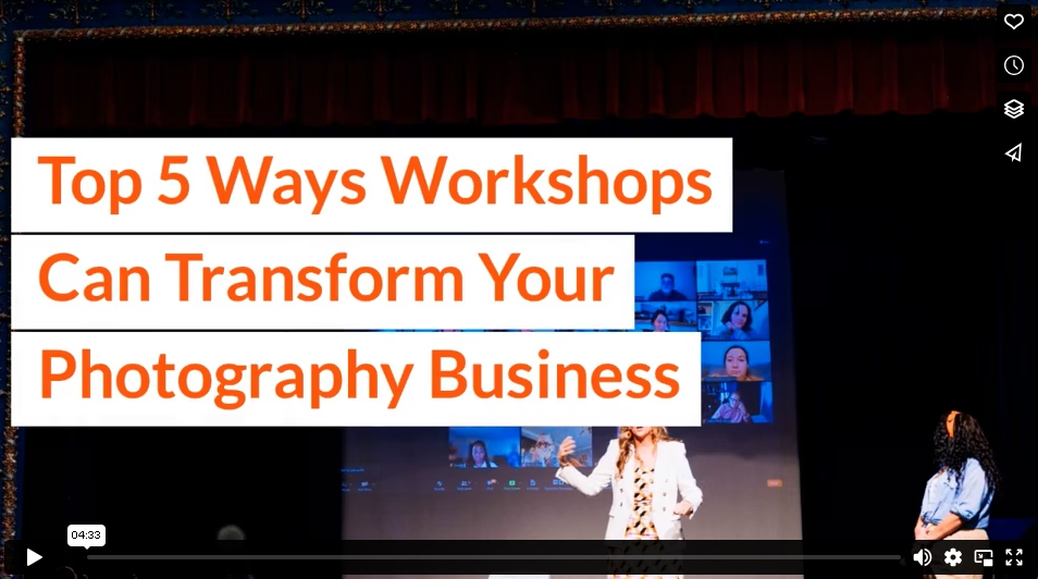 Top 5 Ways Workshops Can Transform Your Photography Business