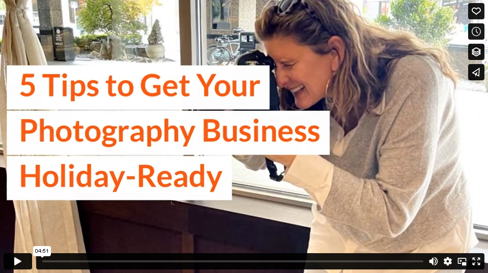 5 Tips to Get Your Photography Business Holiday-Ready