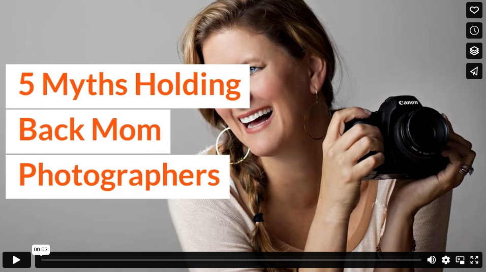 5 Myths Holding Back Mom Photographers