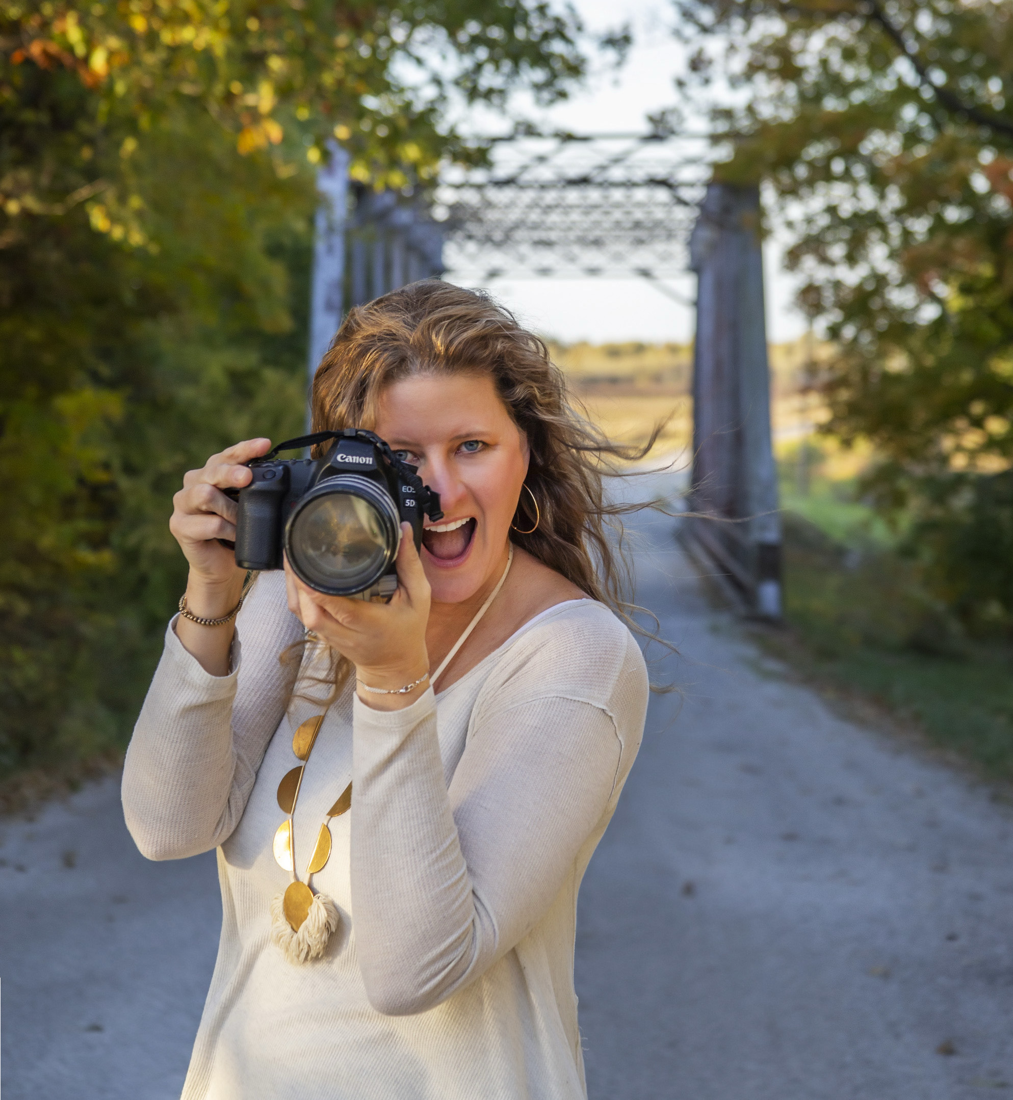 Sarah taking Photo fall Sarah taking Photo fall